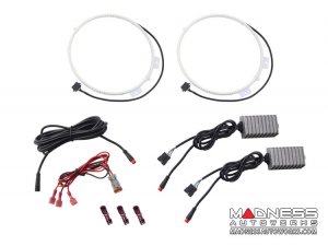 Jeep Gladiator LED Headlight Halo Kit - RGBW  